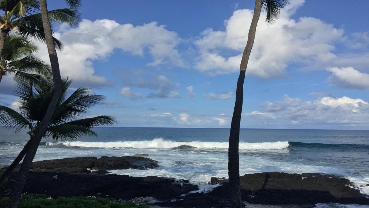 Oceanfront-Incredible Views, Surf Break & Romantic Sunsets At Bali Kai 223 Kailua-Kona Exterior photo